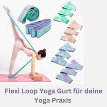 Lade das Bild in den Galerie-Viewer, FLEXI LOOP - YOGA GURT FÜR DEINE YOGA PRAXIS
